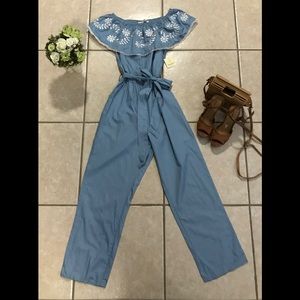 Blue Romper
